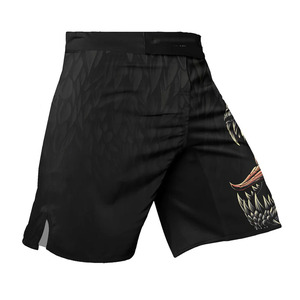 MMA <b>Shorts</b> for Martial Arts Grappling Training Breathable Quick Dry Fabric Custom Front Logo <b>Polyester</b> Material for Gym Athletic - Product Image 6
