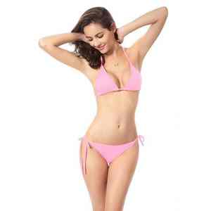Traje de Baño Bikini de 2 Piezas para Mujer, Sexy, de Secado Rápido, Transpirable y de Alta Calidad, Venta al Por Mayor de Fábrica - Product Image 1
