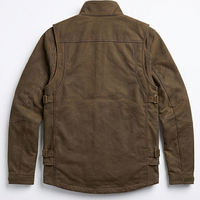Veste de chasse en toile respirante personnalisée et imprimée pour homme, coupe courte, camouflage, coupe-vent, protection UV, idéale pour l'extérieur en été