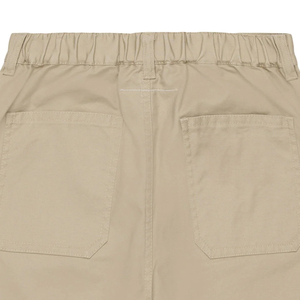 Shorts cargo pour garçons, couleur unie, avec logo personnalisable, fermeture à boutons, poches latérales et design à prix abordable - Product Image 5