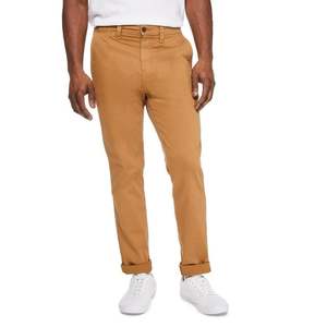 Pantalon de golf décontracté pour homme de haute qualité, taille mi-haute, coupe droite, léger, respirant, avec fermeture éclair plate - Product Image 1