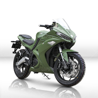 Moto électrique sportive 3000 Watts, scooter adulte, grande moto électrique chinoise
