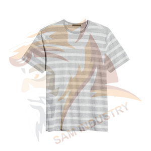 T-shirts respirants pour hommes style High Street, best-sellers, service OEM, logo personnalisable, design vierge, t-shirt pour hommes - Product Image 5