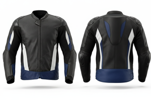 Chaqueta de Motocicleta de Cuero Genuino con Paneles de Malla, Venta al por Mayor, Se Acepta Marca Privada, Protección Completa del Cuerpo - Product Image 6
