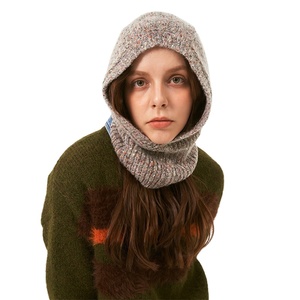 หมวกถักแบบเรียบมีหลายสีสำหรับทุกเพศหมวกถักใหม่หมวกฤดูหนาวฤดูใบไม้ร่วงพร้อมโลโก้ที่กำหนดเอง - Product Image 2