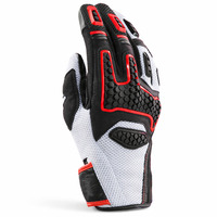 Gants de moto de course à doigts complets en PU et maille respirante, anti-UV, antidérapants, protecteurs, compatibles écran tactile, unisexe, fermeture auto-agrippante