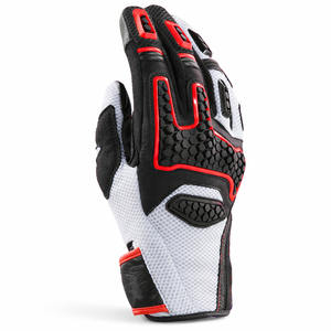Guantes de Motociclismo Deportivos, de Cuero y Malla Transpirable, Antideslizantes, con Protección para Pantalla Táctil, Unisex - Product Image 1