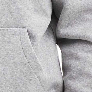 Sweat à capuche unisexe de haute qualité, taille plus, logo personnalisé, coupe classique, impression numérique d'hiver, en polaire écologique pour hommes - Product Image 5