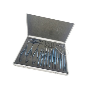 Ensemble d'instruments chirurgicaux manuels en acier inoxydable de haute qualité pour la chirurgie de la cataracte, certifié CE ISO, stérilisé à haute température - Product Image 4