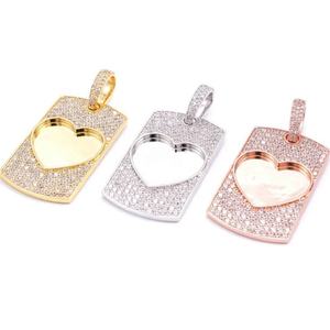 Custom Engravable Pendant Silver Lab Grown Diamond Heart Cutout <b>Memory</b> Pendant Personalized <b>Gift</b> for Loved Ones - Product Image 4