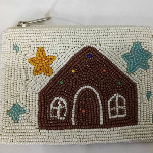 Designer Handmade Beaded Women's Messenger Bag Small Coin Bag for Kids Evening Hand Bag - Product Image 1
