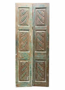 Puerta de Madera Natural de Alta Calidad con Elegante Artesanía para Proyectos Residenciales, Comerciales, Villas y Hoteles, Disponible en Venta - Product Image 2