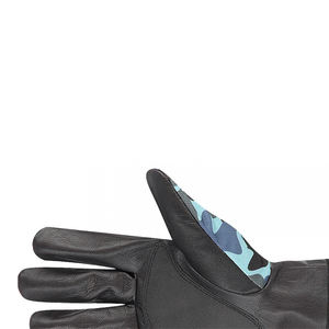 Gants de travail en cuir de chèvre de qualité industrielle, avec paume en cuir, manchette élastique, pour hommes adultes. - Product Image 6