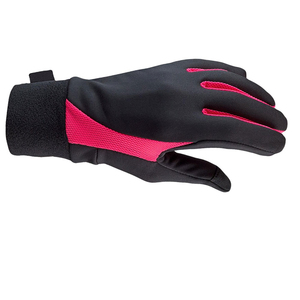 Gants de course d'hiver respirants pour femmes, compatibles avec les écrans tactiles, avec empiècements en maille rose, gants thermiques pour le cyclisme et les sports de plein air - Product Image 3