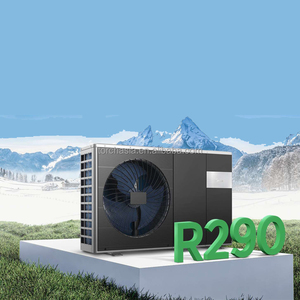 Pompa Panas Air Udara R32 4kW-16kW <span class=keywords><strong>A</strong></span>+++ ErP DC Inverter Mono Split 220V/380V Pemanas Lantai Rumah Tangga Air Panas Saniter Pintar - Product Image 3