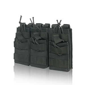 Bolsa Utilitaria de Triple Compartimento Compatible con MOLLE, Organizador Abierto para Herramientas de Exterior, Accesorios de Camping - Product Image 5