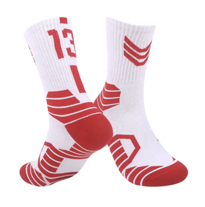 OEM 2026 Wholesale Cheap Fashion Casual Basketball Team Sports Crew <b>Socks</b> for Men - Product Image 2