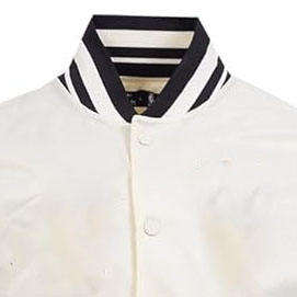 Chaqueta Bomber Deportiva Personalizada de Satén con Logotipo Frontal, Impermeable, para Invierno, para Hombre y Mujer, Estilo Béisbol - Product Image 5