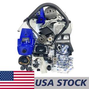 Nouvel ensemble complet de pièces de réparation du carter moteur bleu compatible avec les tronçonneuses Stihl MS660 066 - Product Image 1