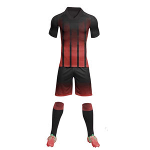 Uniforme de Fútbol Sublimado de Diseño Personalizado en Todos los Tamaños, Conjunto de Camiseta y Pantalones Cortos, Suave, Transpirable, de Secado Rápido - Product Image 5