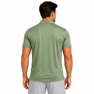 Chemise Homme Ultra Légère et Confortable à Haute Ventilation, Coupe Athlétique, Manches Courtes, Boutons sur le Devant, Imprimé Numérique Uni - Product Image 2