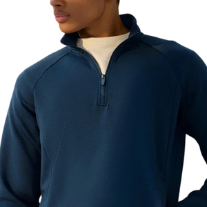 Sudadera de Hombre con Cierre de Media Cremallera, Suave y Cómoda, para Gimnasio, Entrenamiento, Running, Fitness y Deportes al Aire Libre - Product Image 4