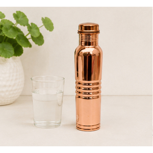 Botella de Agua de Cobre Puro, Beneficios Ayurvédicos para la Salud, para Yoga, Gimnasio y Oficina, Ecológica, Libre de BPA, al Precio Más Bajo - Product Image 6