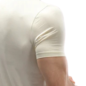 Custom Off <b>White</b> Men's Compression Shirt Quick Dry Gym Workout Running Fitness Athletic Short Sleeve Performance Tee - Product Image 2
