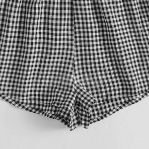 Shorts décontractés tendance pour femmes, coupe ample et design élégant pour l'été, shorts légers pour femmes à taille haute - Product Image 3