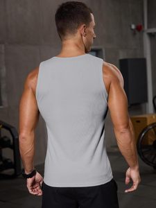 Débardeur Homme Écologique en Coton et Spandex, Gilet de Sport Sans Manches, Athlétique, Séchage Rapide, Respirant, Léger, Idéal Été - Product Image 5