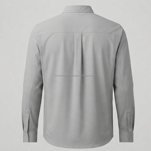 Mens Fishing <b>Shirts</b> Outdoor Custom Logo Moisture Wicking Tactical Polyester Button Up Fishing <b>Shirts</b> Men - Product Image 2