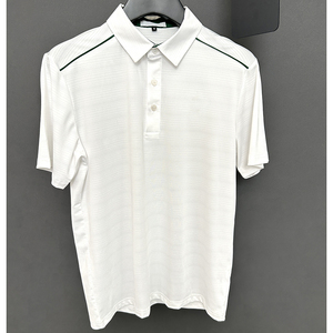 Camiseta de Manga Corta para Hombre, Estilo Diseñador, Corte Holgado, Color Sólido, Poliéster/Algodón, Transpirable, Venta al Por Mayor - Product Image 1