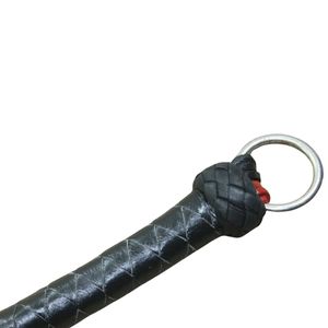 Genuine Cowhide <b>Leather</b> <b>Flogger</b> with Smooth Finish and Balanced Weight - Product Image 5