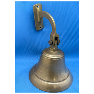 Campana de Latón Resistente para Entrada de Puerta, Campana de Latón Premium, Campana Vintage Hecha a Mano para Jardín, Patio, Hogar y Decoración Náutica - Product Image 1