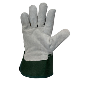 <b>Long</b> Cuff Genuine Leather Safety <b>Gloves</b> | Anti-Vibration Heat Resistant Industrial Work <b>Gloves</b> | OEM Wholesale Pakistan - Product Image 6