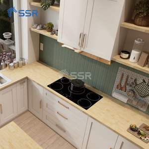 Heavy Duty Hevea <b>Wooden</b> Floating Wall <b>Shelves</b> Space-Saving Wall Mounted Storage Organizer for Home & Office - Product Image 4