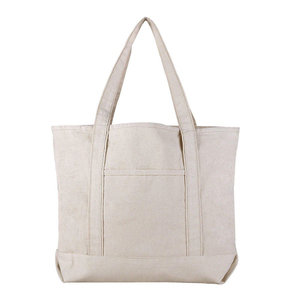 Sac fourre-tout compact en toile avec structure simple, idéal pour les courses légères, les fournitures de bureau et les besoins quotidiens. - Product Image 6