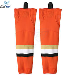 Calcetines de Hockey sobre Hielo de Diseño Personalizado, Duraderos, Elásticos, Ecológicos, de Secado Rápido, con Base de Spandex/Poliéster, Ropa Deportiva para Equipos, Gran Venta - Product Image 6