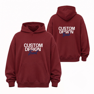 Nouveauté : Sweat à capuche oversize pour homme, style streetwear hiver, coupe décontractée, impression numérique, coton/polyester, service OEM - Product Image 3