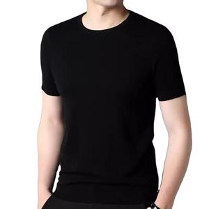 เสื้อยืดพิมพ์ลายไม่มีโลโก้สำหรับผู้ชาย,เสื้อยืดกำหนดลายเองได้พร้อมแท็กกำหนดเองได้ - Product Image 3