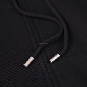 Sudadera personalizada de alta calidad para hombre, sudadera con cremallera de terciopelo de zorro plateado de manga larga en blanco - Product Image 6