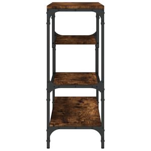 Consolle in legno ingegnerizzato in 39.4 di rovere affumicato "x 11.8" x 29.5 "-consolle durevoli ed eleganti - Product Image 6