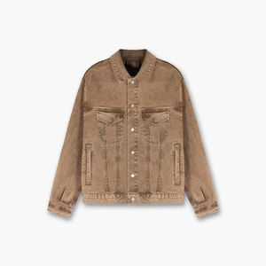 Manufacturer Custom Outdoor Autumn Winter <b>Denim</b> <b>Jacket</b> High Quality Streetwear Stylish <b>Denim</b> <b>Jacket</b> for <b>Men</b> - Product Image 1