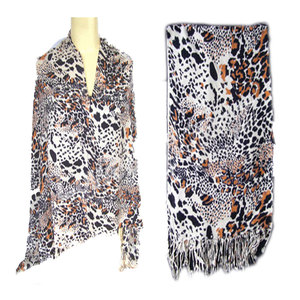 Elegant Flower Print Scarf for Women Lightweight Floral <b>Wrap</b> <b>Shawl</b> Soft Fashion Neck Head Scarf Spring Summer Beach Travel Gift - Product Image 2