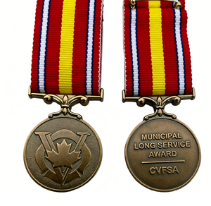 Medaglia Personalizzata in Zinco Elettroplaccato a Lunga Durata con Tema Angelo - Nastro in Smalto Morbido per Riconoscimenti e Onorificenze - Product Image 2