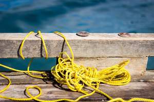 <span class=keywords><strong>Cordage</strong></span> en polypropylène jaune à diamètre personnalisé, corde torsadée en polypropylène à 3 brins, corde torsadée en polypropylène pour la marine - Product Image 4