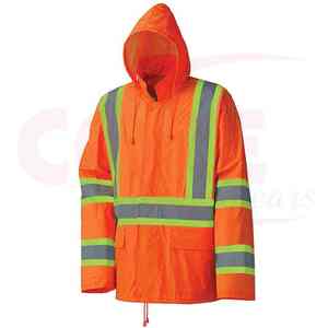 Vêtements de travail industriels imperméables de haute qualité personnalisés, veste et combinaison de pluie en PVC respirant et durable - Product Image 2