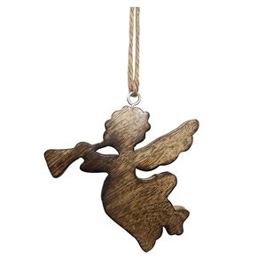 Home Decorative Wooden <b>Christmas</b> <b>Tree</b> <b>Hanging</b> <b>Christmas</b> Ball Ornament Wholesale Luxury Indian Handicraft New Design 2025 - Product Image 2