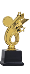 •High-quality plastic <b>trophy</b> with an attractive design. - Product Image 2
