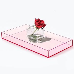 Plateau de service en acrylique de haute qualité pour hôtels de luxe, traiteur de mariage et service de table de restaurant haut de gamme - Product Image 1